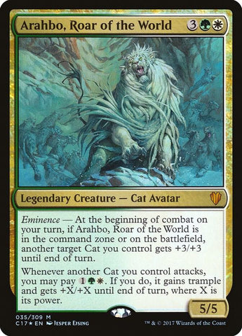Arahbo, Roar of the World / M / C17 (FOIL)