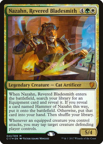 Nazahn, Revered Bladesmith / M / C17 (FOIL)