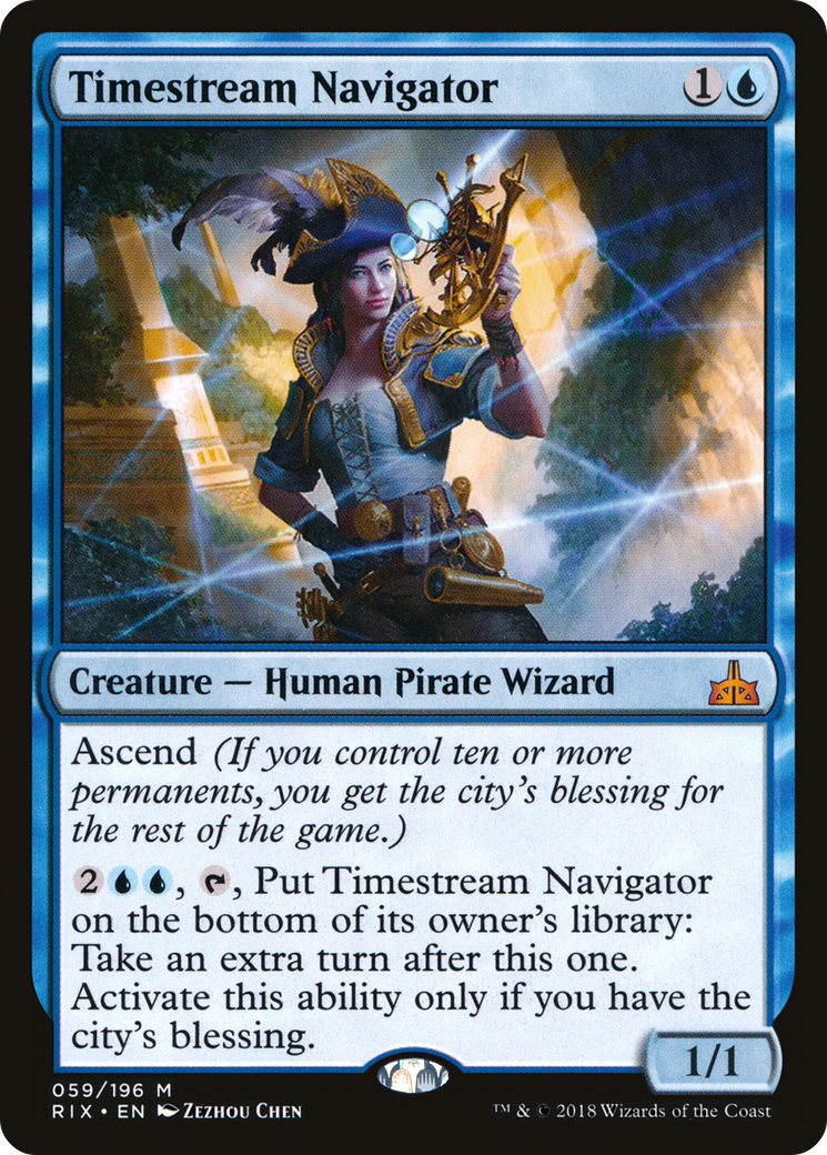 Timestream Navigator (RIX-059) - Rivals of Ixalan