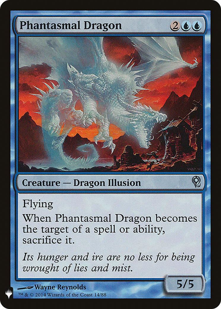 Phantasmal Dragon (LIST-DDM-14) - The List