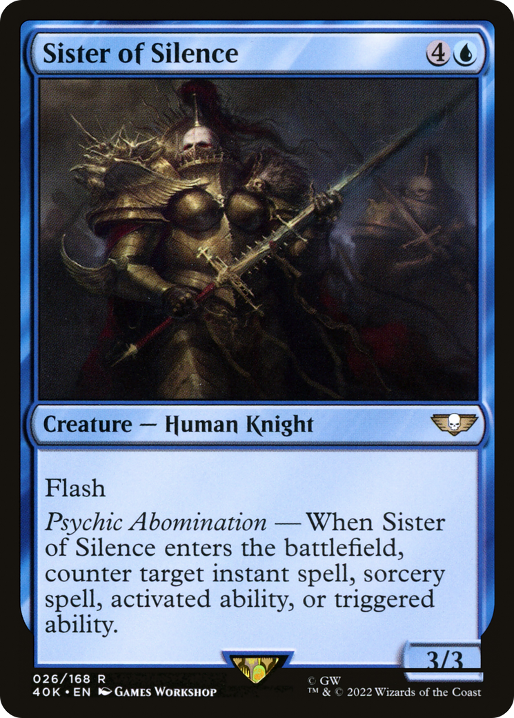 Sister of Silence (40K-026) - Warhammer 40,000 Commander