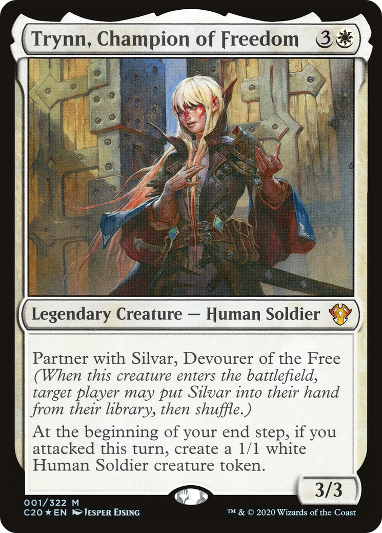 Trynn, Champion of Freedom (C20-001) - Commander 2020 Foil