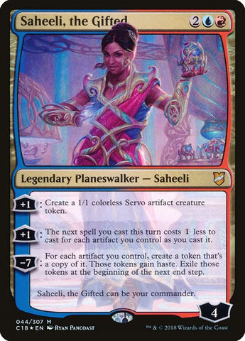 Saheeli, the Gifted / M / C18 (FOIL)