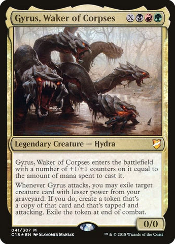 Gyrus, Waker of Corpses / M / C18 (FOIL)