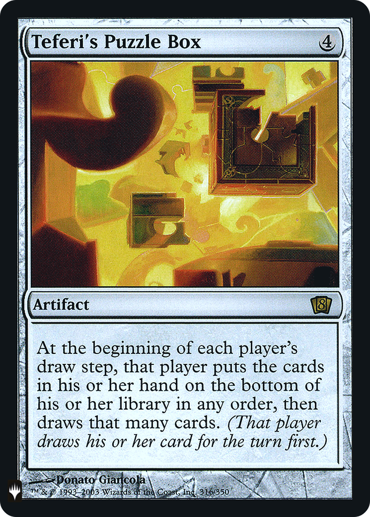 Teferi's Puzzle Box (LIST-8ED-316) - The List Foil