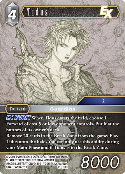 Tidus / Hero / Opus XIX