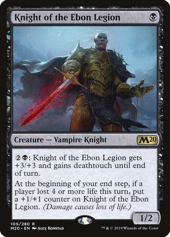 Knight of the Ebon Legion / Rare / M20