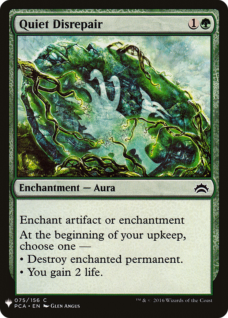 Quiet Disrepair (LIST-PCA-75) - The List