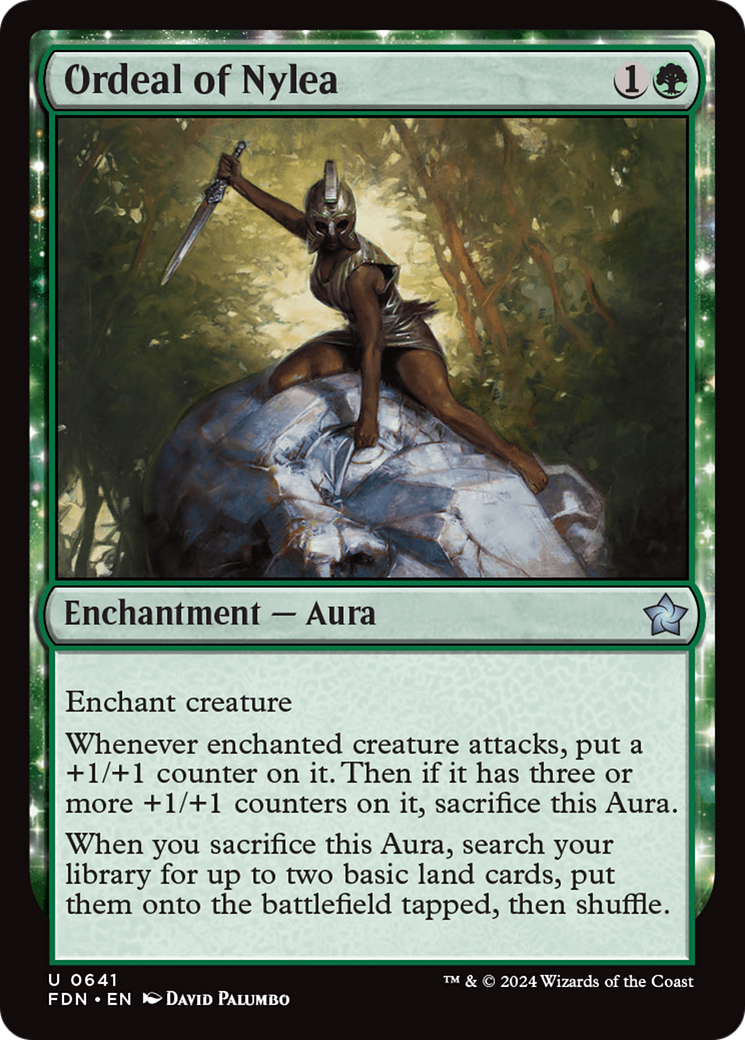 Ordeal of Nylea (FDN-641) - Foundations: (enchantment)