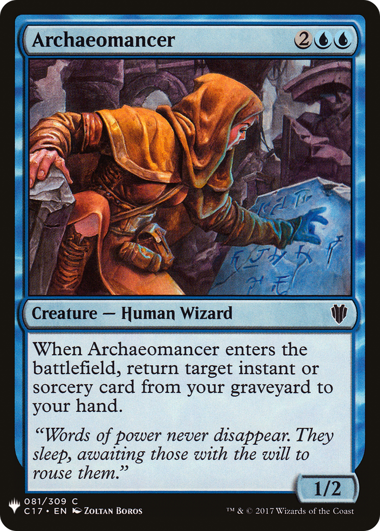 Archaeomancer (LIST-C17-81) - The List