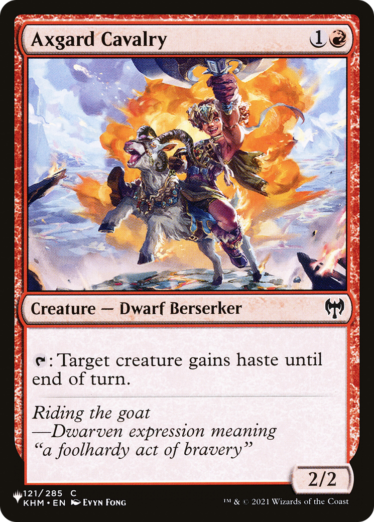 Axgard Cavalry (LIST-KHM-121) - The List