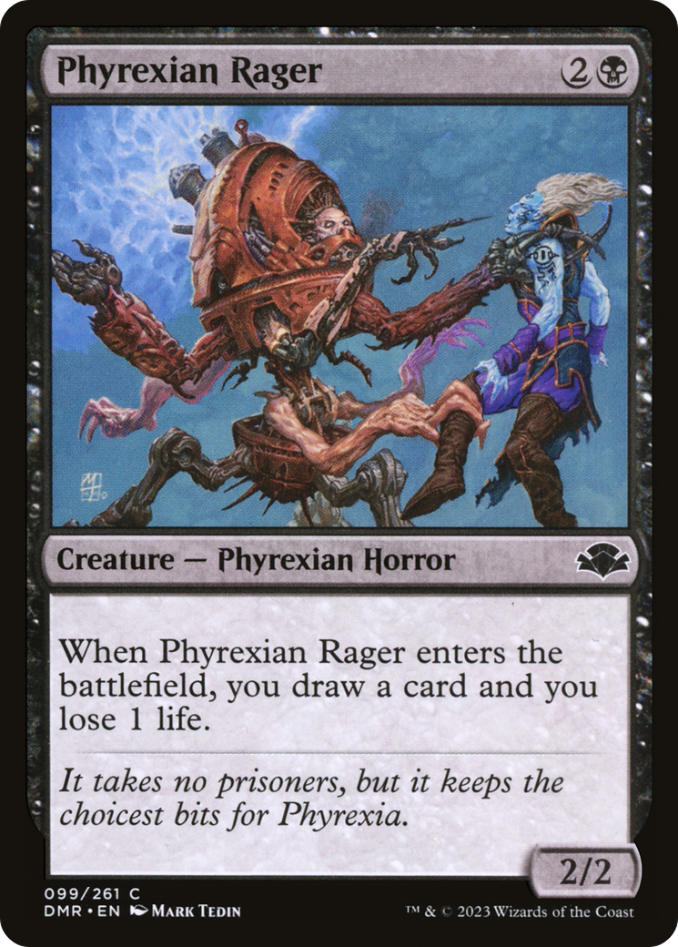 Phyrexian Rager (DMR-099) - Dominaria Remastered