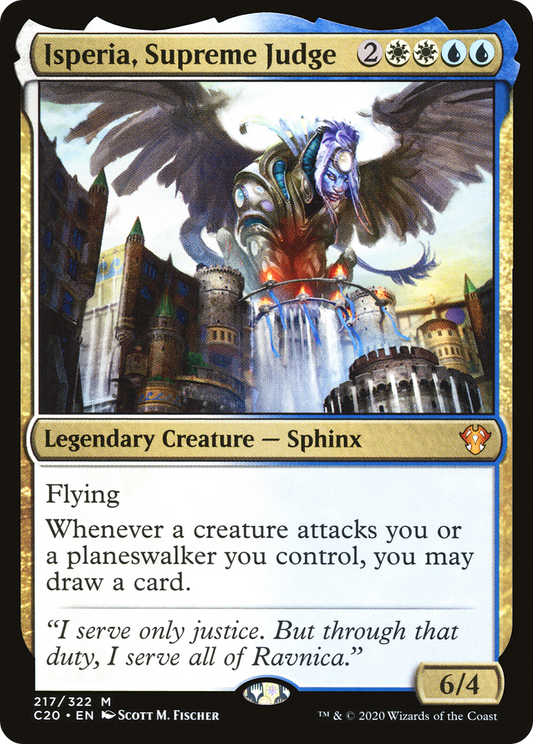 Isperia, Supreme Judge (C20-217) - Commander 2020