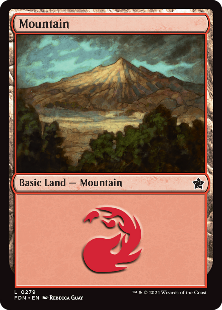 Mountain (FDN-279) - Foundations Foil