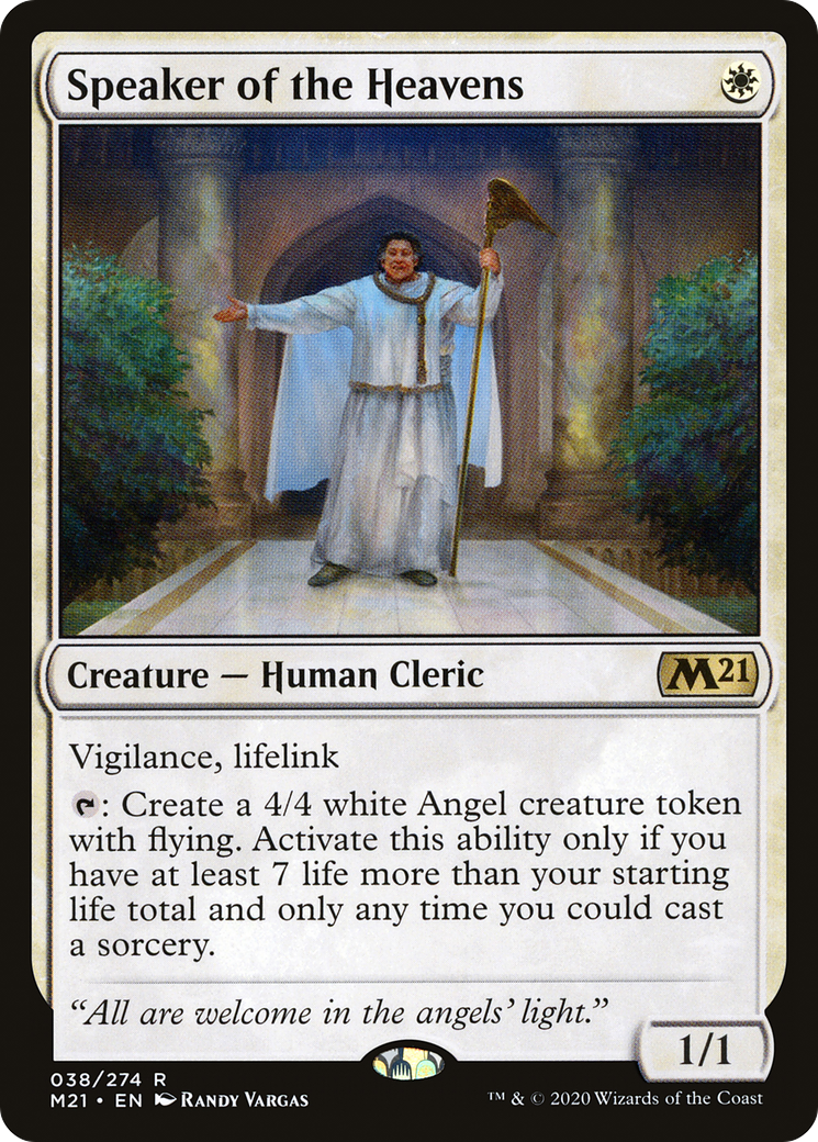 Speaker of the Heavens (M21-038) - Core Set 2021