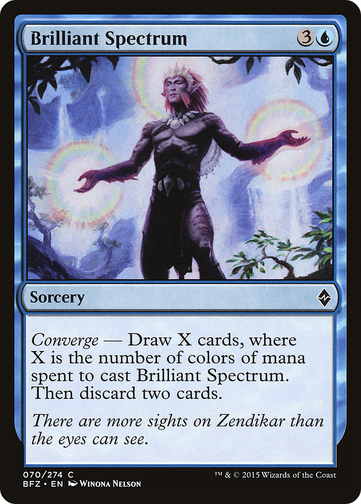Brilliant Spectrum (BFZ-070) - Battle for Zendikar