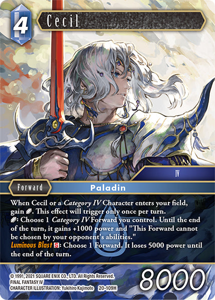 Cecil (FOIL) / Hero / Opus XX