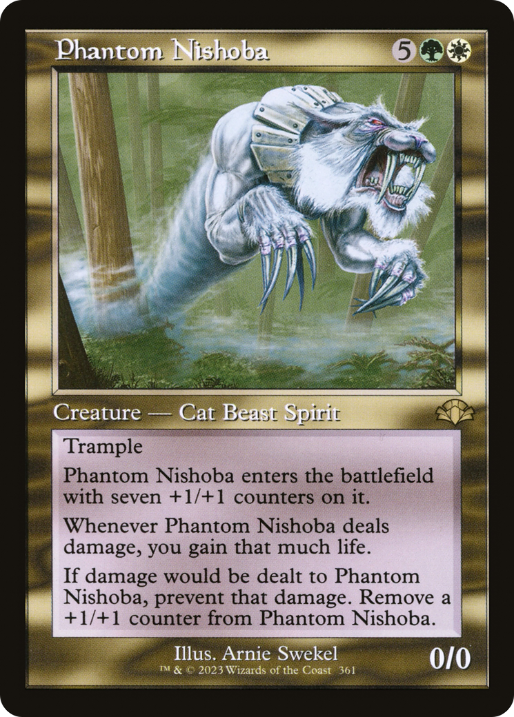 Phantom Nishoba (DMR-361) - Dominaria Remastered Foil