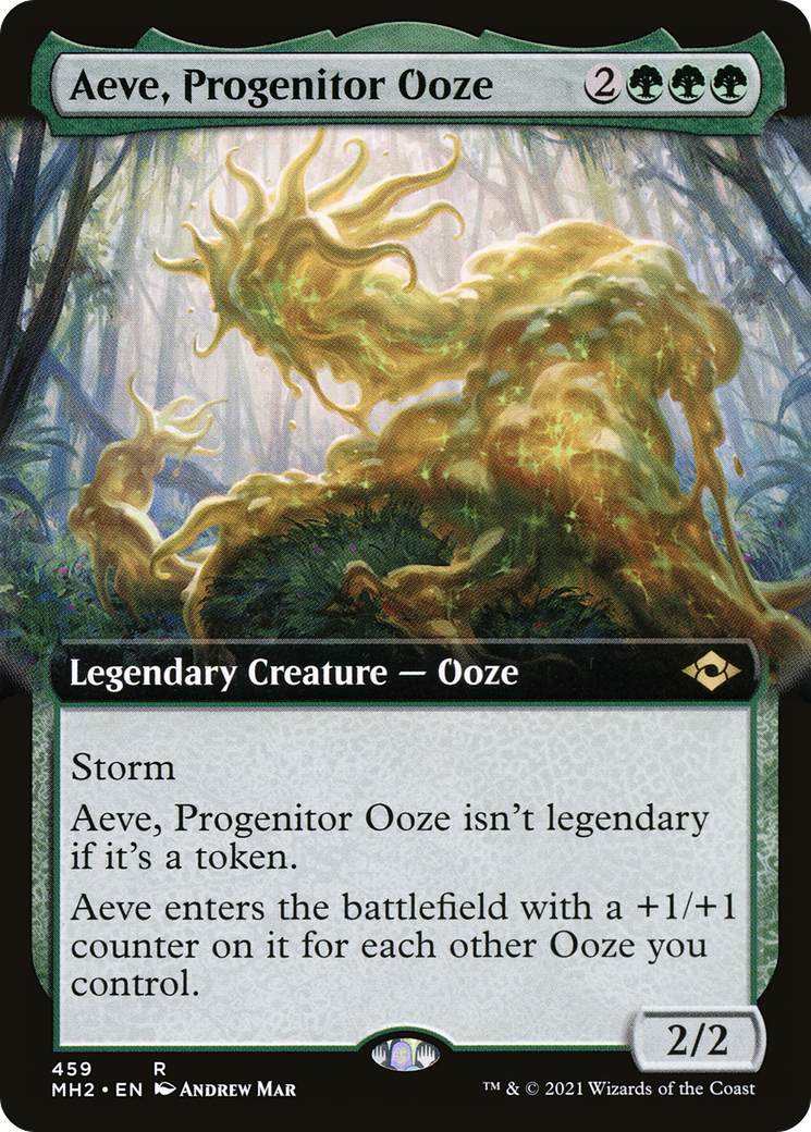 Aeve, Progenitor Ooze (MH2-459) - Modern Horizons 2: (Extended Art)