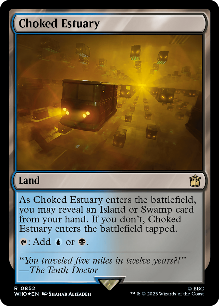 Choked Estuary (WHO-852) - Doctor Who Foil