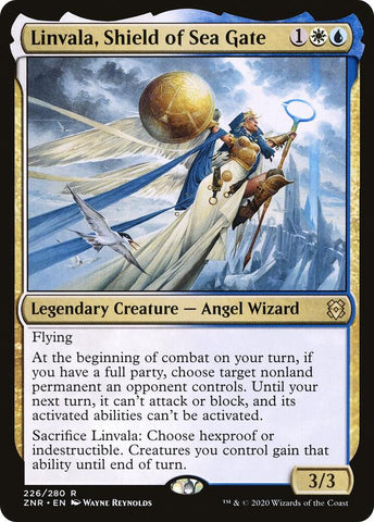 Linvala, Shield of Sea Gate / ZNR (FOIL)