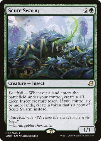 Scute Swarm / ZNR (FOIL)