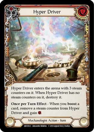 Hyper Driver (ARC036) - Arcane Rising 1st Edition