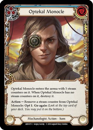 Optekal Monocle (ARC037) - Arcane Rising 1st Edition
