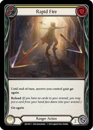 Rapid Fire (ARC047) - Arcane Rising Unlimited Edition