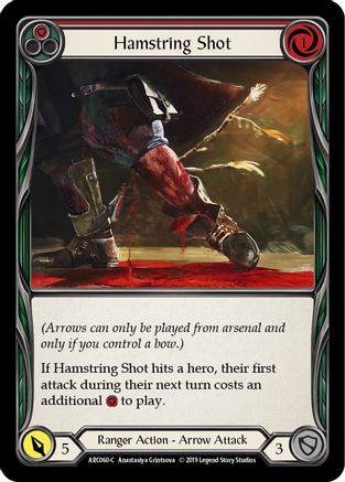 Hamstring Shot (Red) (ARC060) - Arcane Rising Unlimited Edition