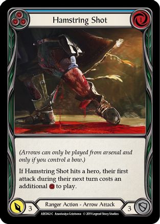 Hamstring Shot (Blue) (ARC062) - Arcane Rising 1st Edition