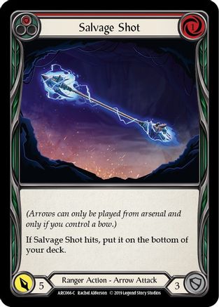 Salvage Shot (Red) (ARC066) - Arcane Rising 1st Edition