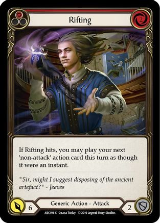 Rifting (Red) (ARC194) - Arcane Rising 1st Edition
