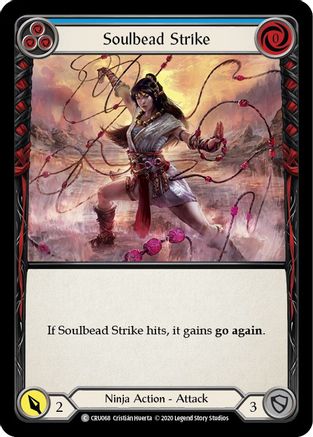 Soulbead Strike (Blue) (CRU068) - Crucible of War 1st Edition