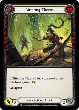 Bittering Thorns (CRU072) - Crucible of War 1st Edition