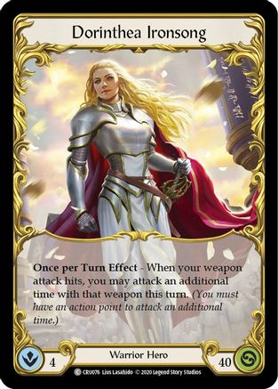 Dorinthea Ironsong (CRU076) - Crucible of War 1st Edition