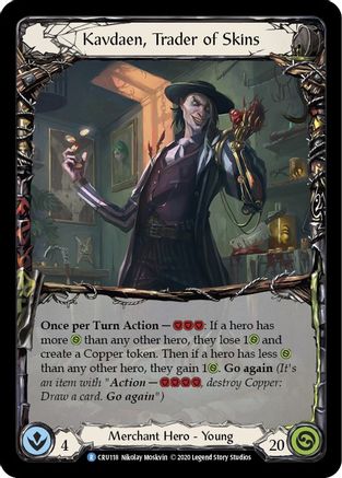 Kavdaen, Trader of Skins (CRU118) - Crucible of War Unlimited Edition