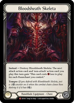 Bloodsheath Skeleta (CRU141) - Crucible of War 1st Edition