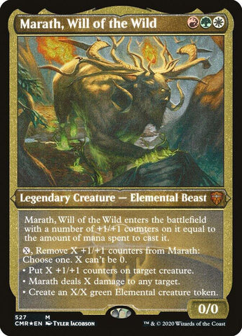 Marath, Will of the Wild (Foil Etched) / M / CMR (FOIL)