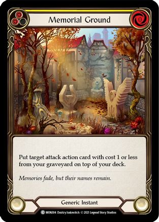 Memorial Ground (Yellow) (MON304) - Monarch Unlimited Edition