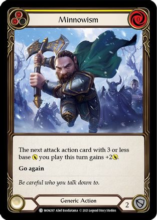 Minnowism (Yellow) (MON297) - Monarch Unlimited Edition