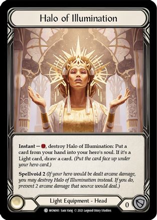 Halo of Illumination (MON061) - Monarch Unlimited Edition Rainbow Foil