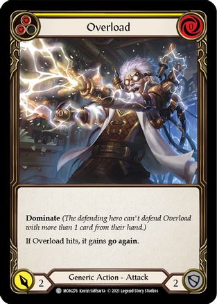 Overload (Yellow) (MON276) - Monarch 1st Edition