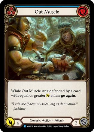 Out Muscle (Blue) (MON250) - Monarch Unlimited Edition