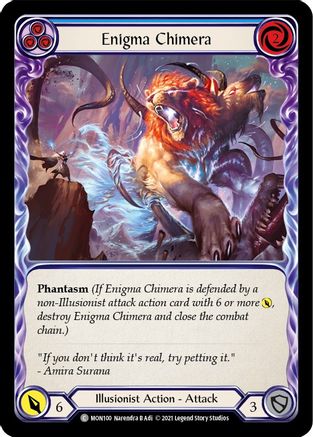 Enigma Chimera (Blue) (MON100) - Monarch Unlimited Edition