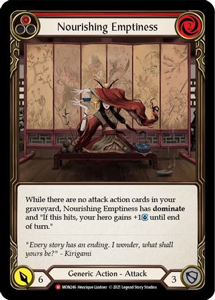 Nourishing Emptiness (MON246) - Monarch Unlimited Edition
