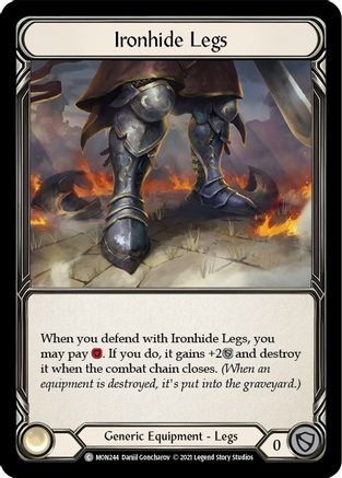 Ironhide Legs (MON244) - Monarch 1st Edition