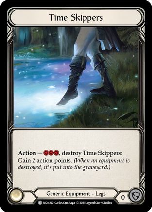 Time Skippers (MON240) - Monarch Unlimited Edition Rainbow Foil