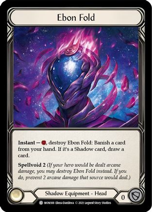 Ebon Fold (MON188) - Monarch 1st Edition