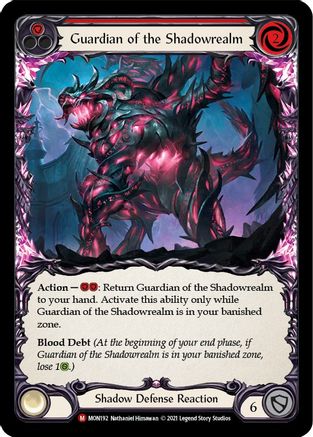 Guardian of the Shadowrealm (MON192) - Monarch Unlimited Edition